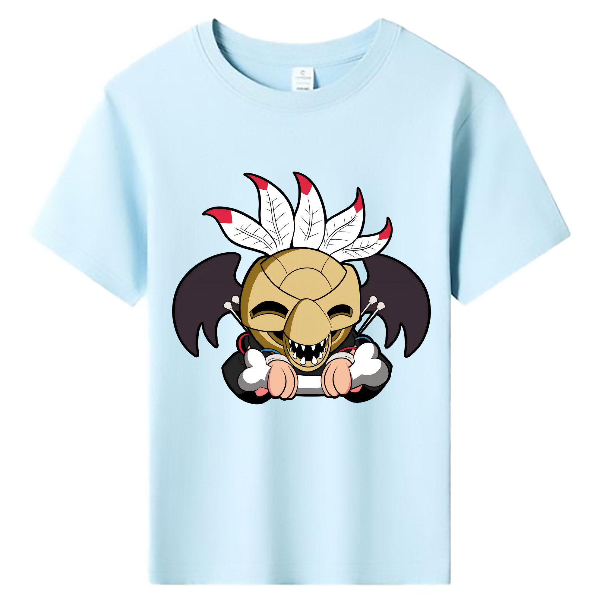 （画像用） ジョジョの奇妙な冒険 JoJo's Bizarre Adventure 綿100％キッズTシャツ（フロントプリント）